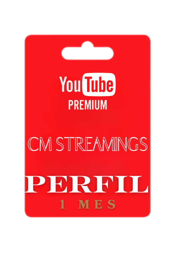 YouTube premium 1 mes